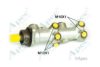 PEUGE 46010000000 Brake Master Cylinder
